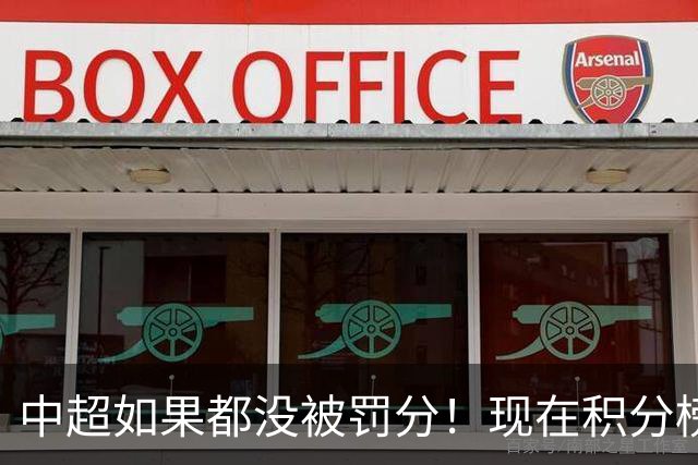 中超如果都没被罚分！现在积分榜会是怎样？